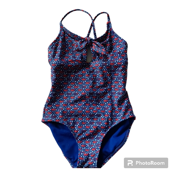Vineyard Vines for Target One-Piece Girl's Swimsuit - Picture 2 of 12
